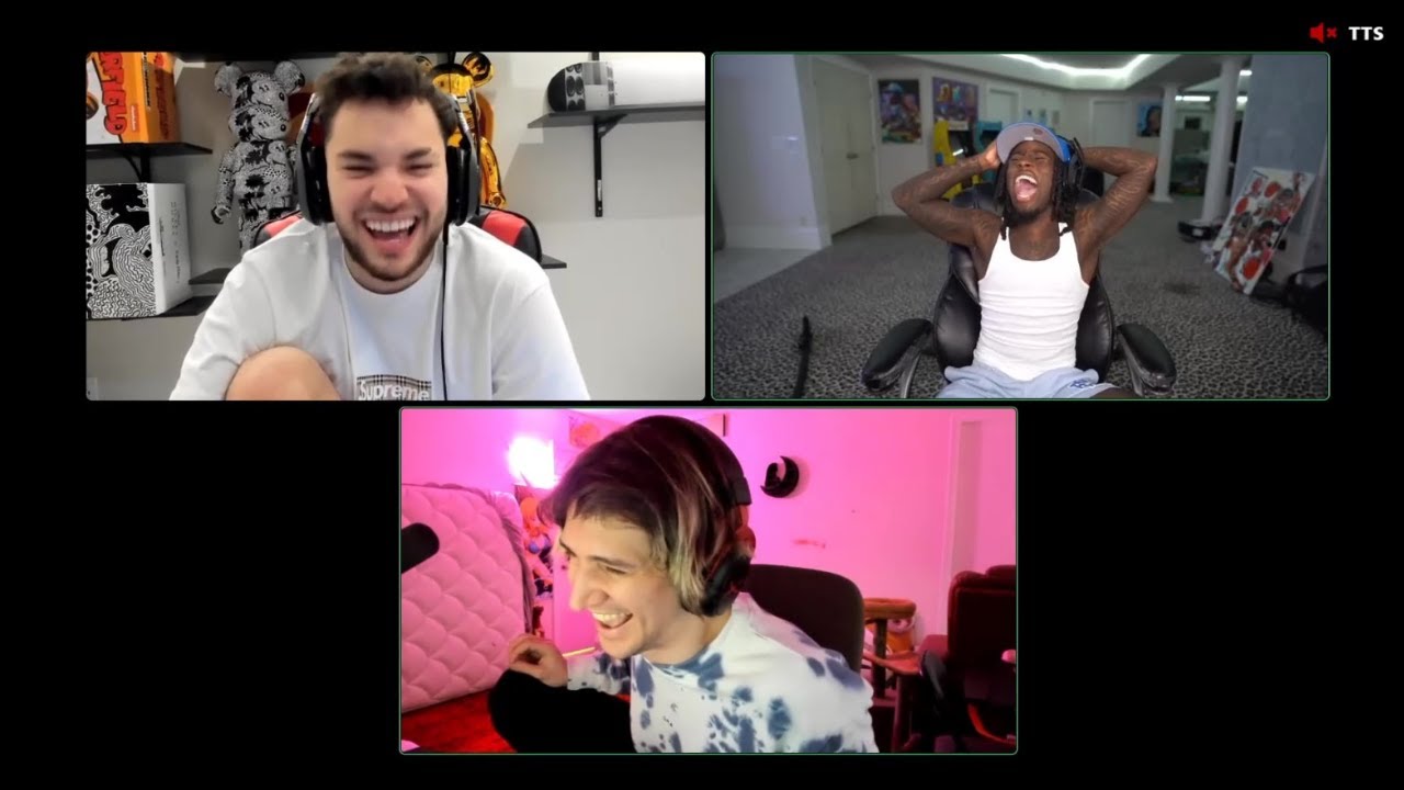 xQc hits Kai and Adin with the 