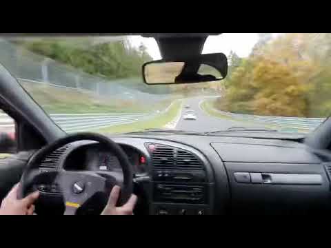 Xsara vts 167 Chasing a Golf Mk6 R