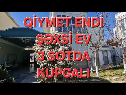 Şəxsi ev Masazırda 3 sotda Kupcalı#ipoteka 0558774779#ev#heyetevi#masazırdaev