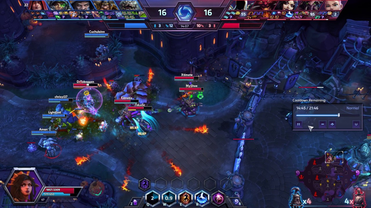 Xtimate Heroes of the Storm Tespa Tournament Match Highlight