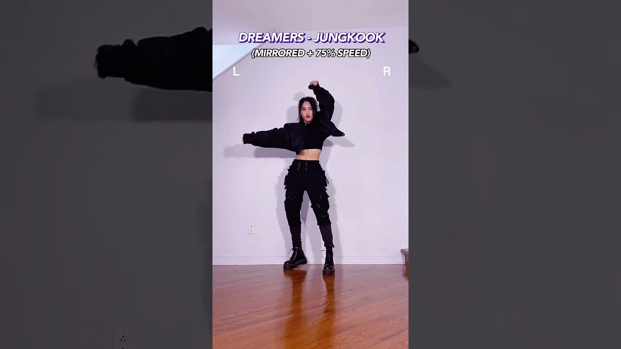 [XTINE] Jungkook - 'Dreamers' Dance Tutorial (Mirrored + 75% speed)