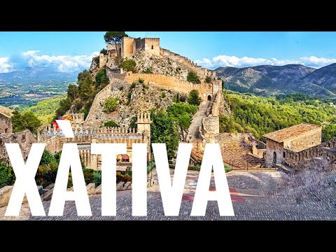 XÀTIVA 🇪🇸 VALENCIA 🌄 Ruta monumental y su gran Castillo 🏰  La ciudad de los Borja 👑