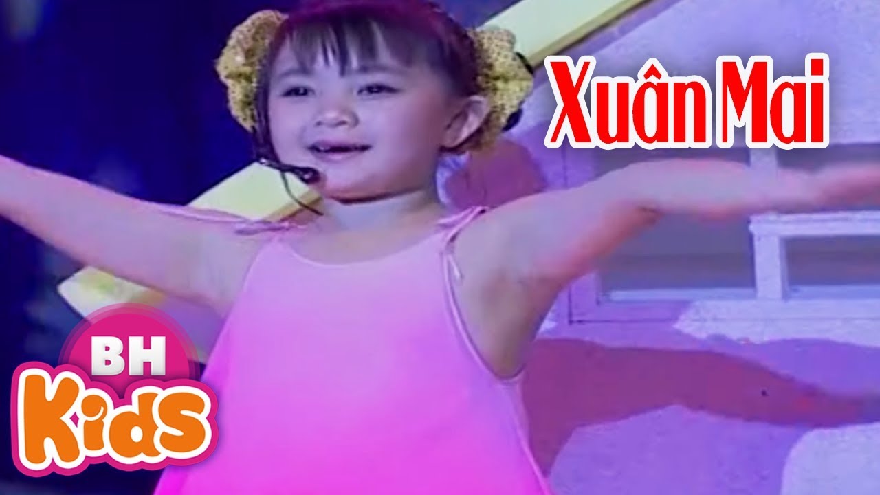 Xuân Mai ♫ Khách Đến Nhà (Lời Hoa) ♫ Nhạc Thiếu Nhi Bé Xuân Mai