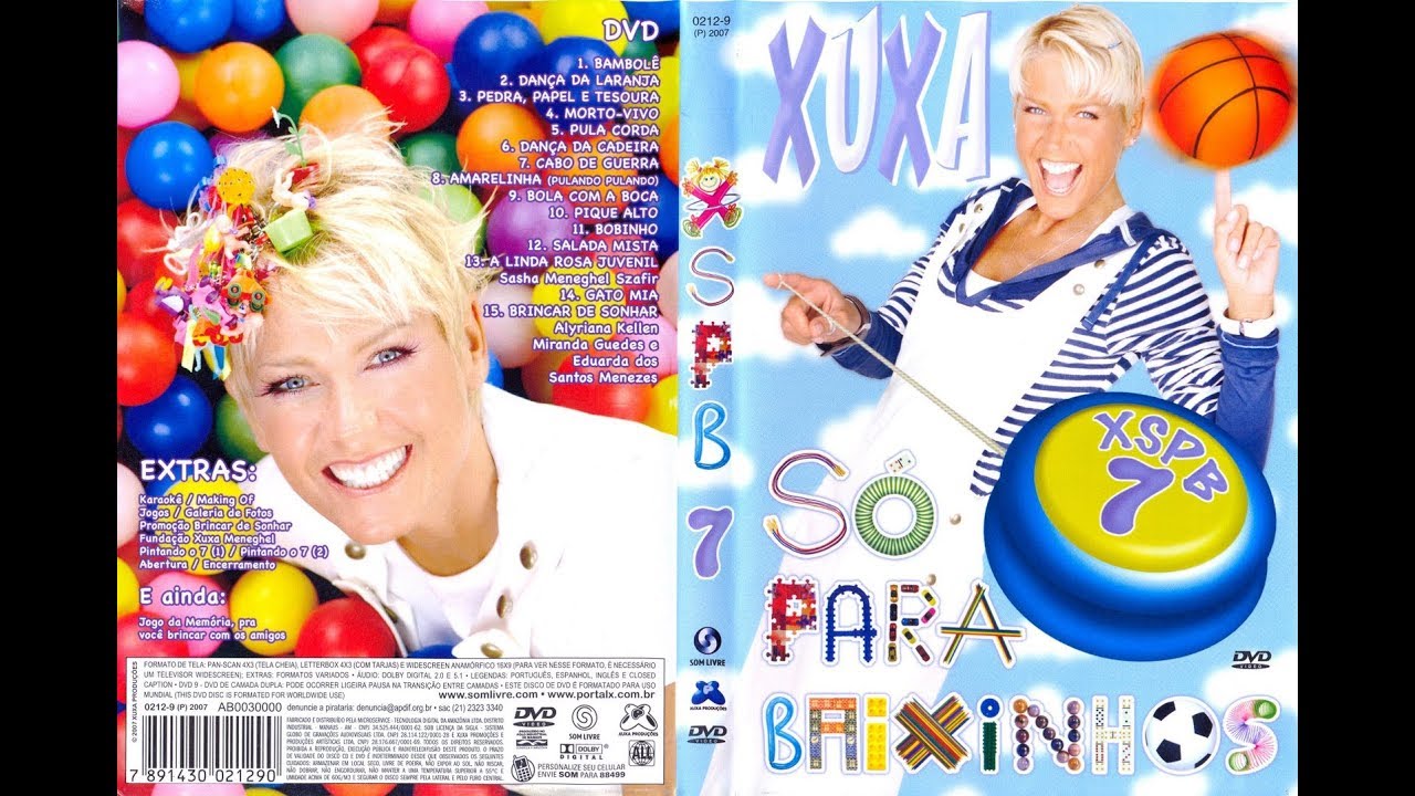 Xuxa Só Para Baixinhos - 7 (Dvd Completo)