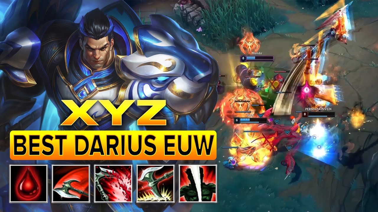 XYZ Darius Montage 2025 - Best Darius EUW Plays