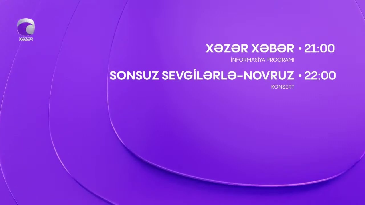 Xəzər TV (AZ) - 2 Programlı Yayın Akışı Jeneriği (01.01.2023 - ?)