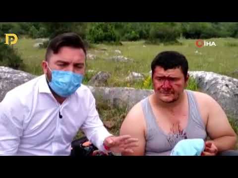 İYİ Partili Lütfü Türkkan’ın kaçak çiftliğinin yıkımı sırasında görüntü alan gaze