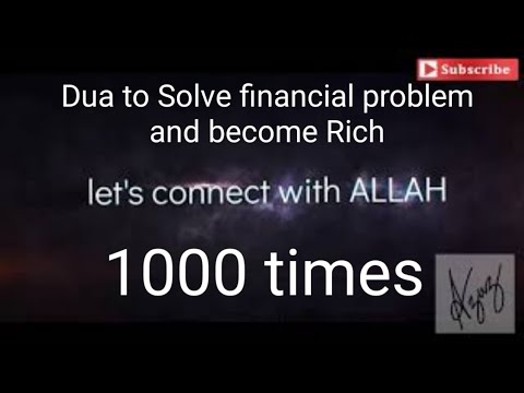Ya musabbe bal asbab recitation  1000 times | Solve all your problems, Rich,wealth