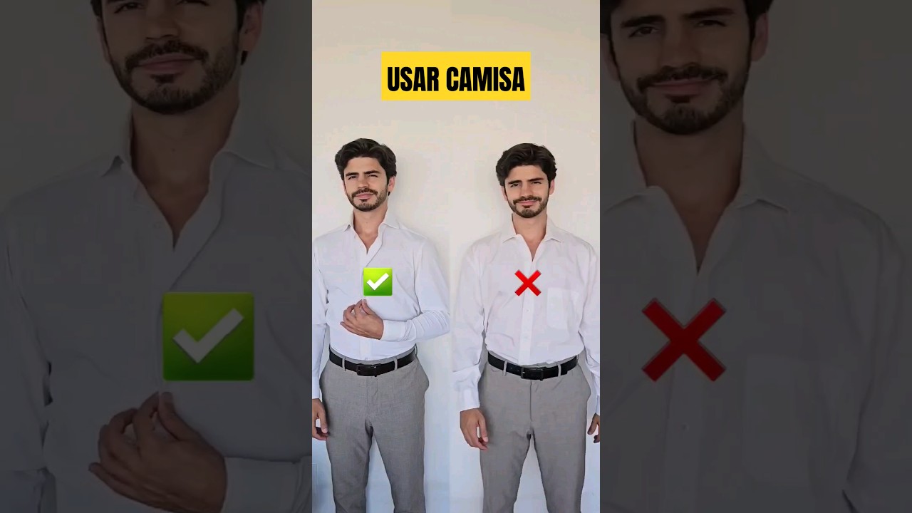 Ya sabes cómo usar tu camisa mejor.