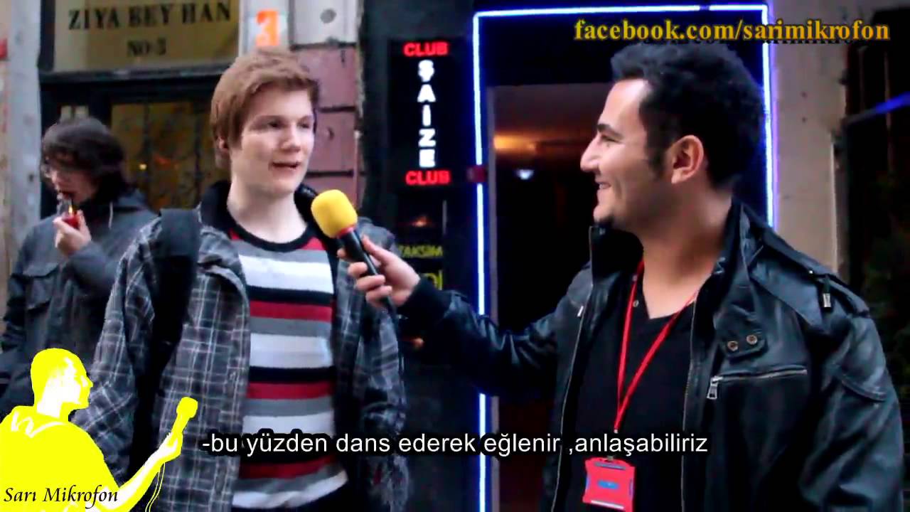 Yabancı Erkeklere Türk Kızlarını Sormak-SARI MİKROFON