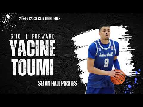 Yacine Toumi 6'10 Forward (Seton Hall)