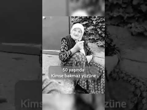 Yaşlı Teyze / Hayatın Özeti ... 10 Yaşında Gül Gibi Kokarsın...
