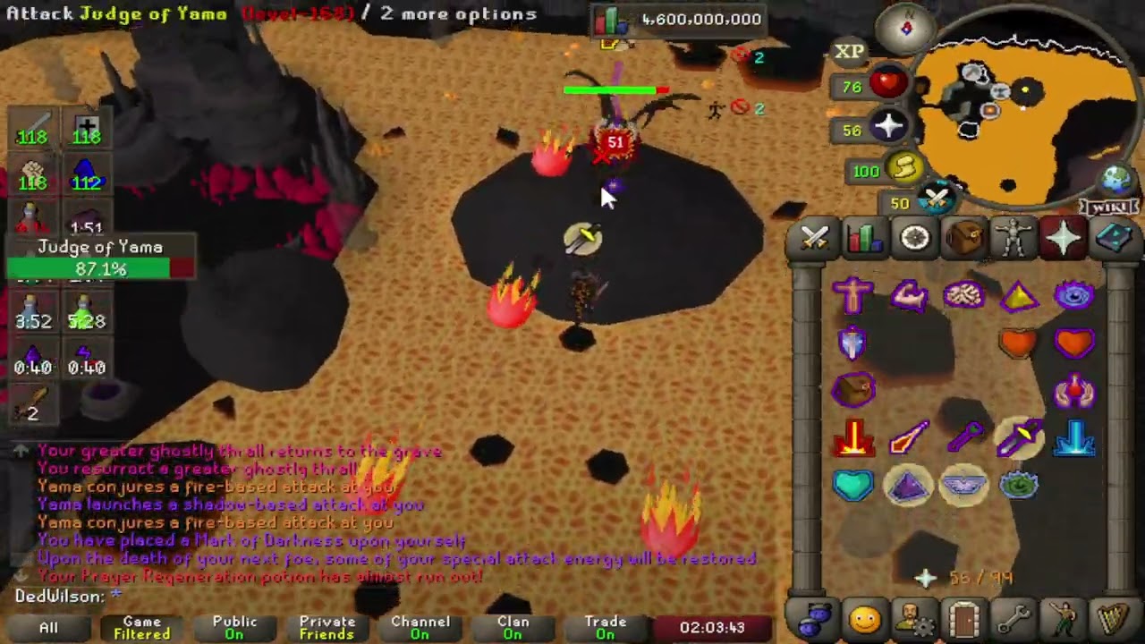 Yama 10-11 KPH Solo Meele/Mage
