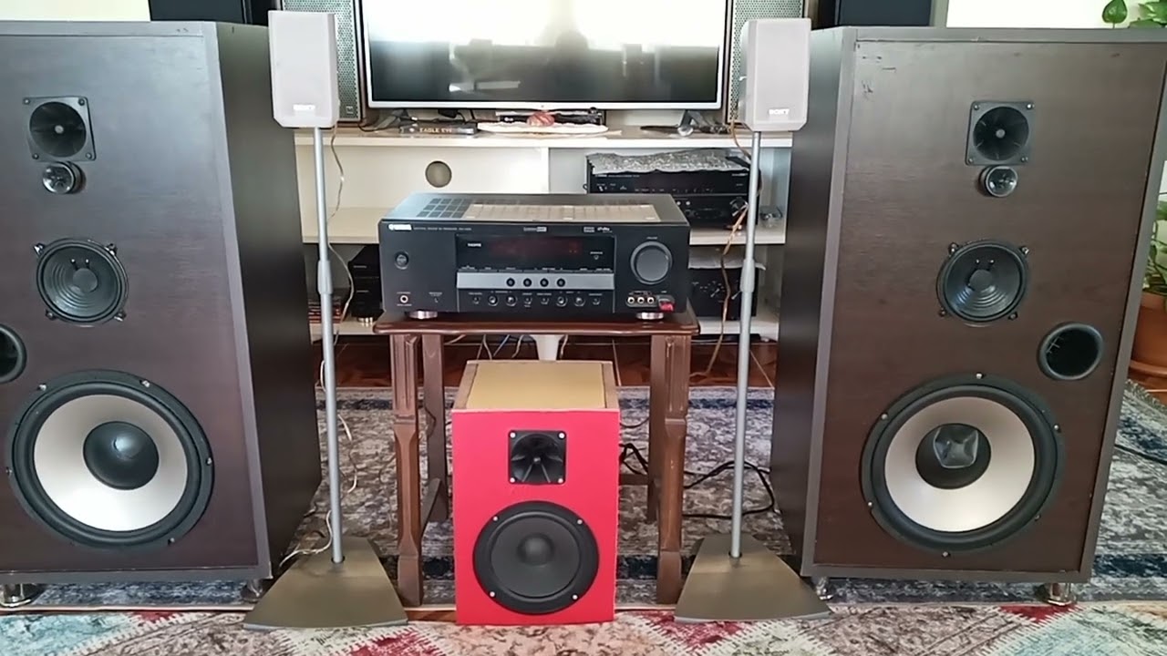 YAMAHA  RX-V461 ve Hoparlörler