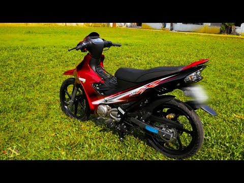 Yamaha 125ZR Red Black - YaZ Cá mập đỏ đen - Sound + Walkaround