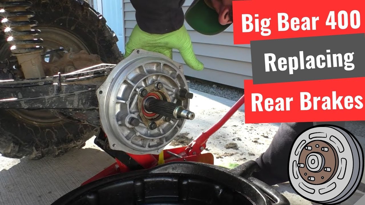 Yamaha Big Bear 400 - Replacing Rear Brakes