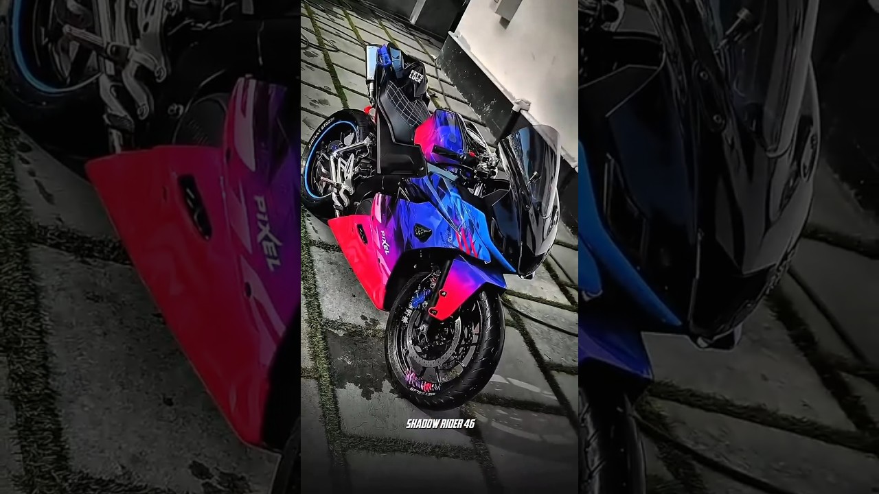 Yamaha R15 modified 💜🔥 #r15v3 #ytshorts #shorts #viral