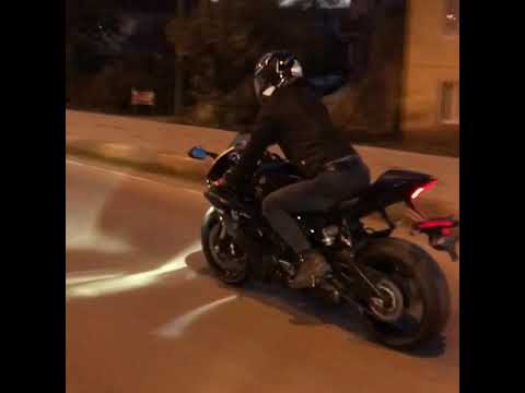 yamaha R6 gece sürüşü / YAMAHA R6 NiGHT RiDE