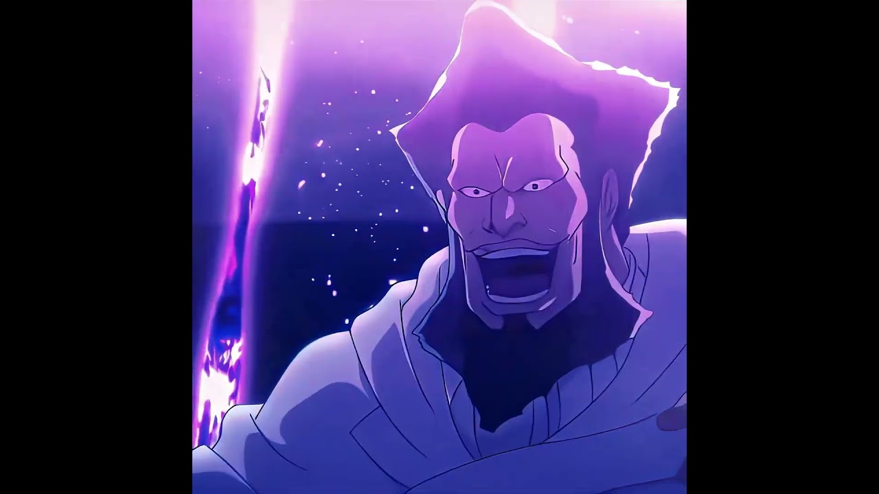 Yamamoto had so much aura #bleach
