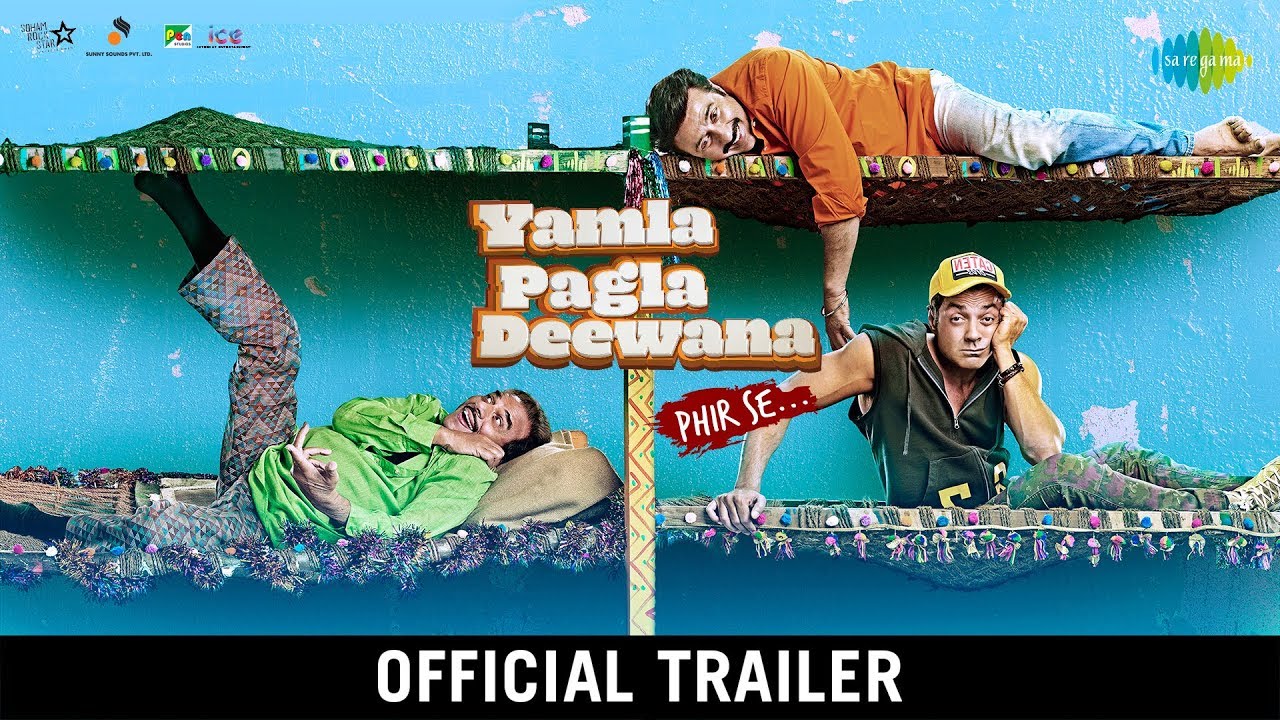 Yamla Pagla Deewana Phir Se | Trailer | Dharmendra | Sunny Deol | Bobby Deol | Navaniat Singh