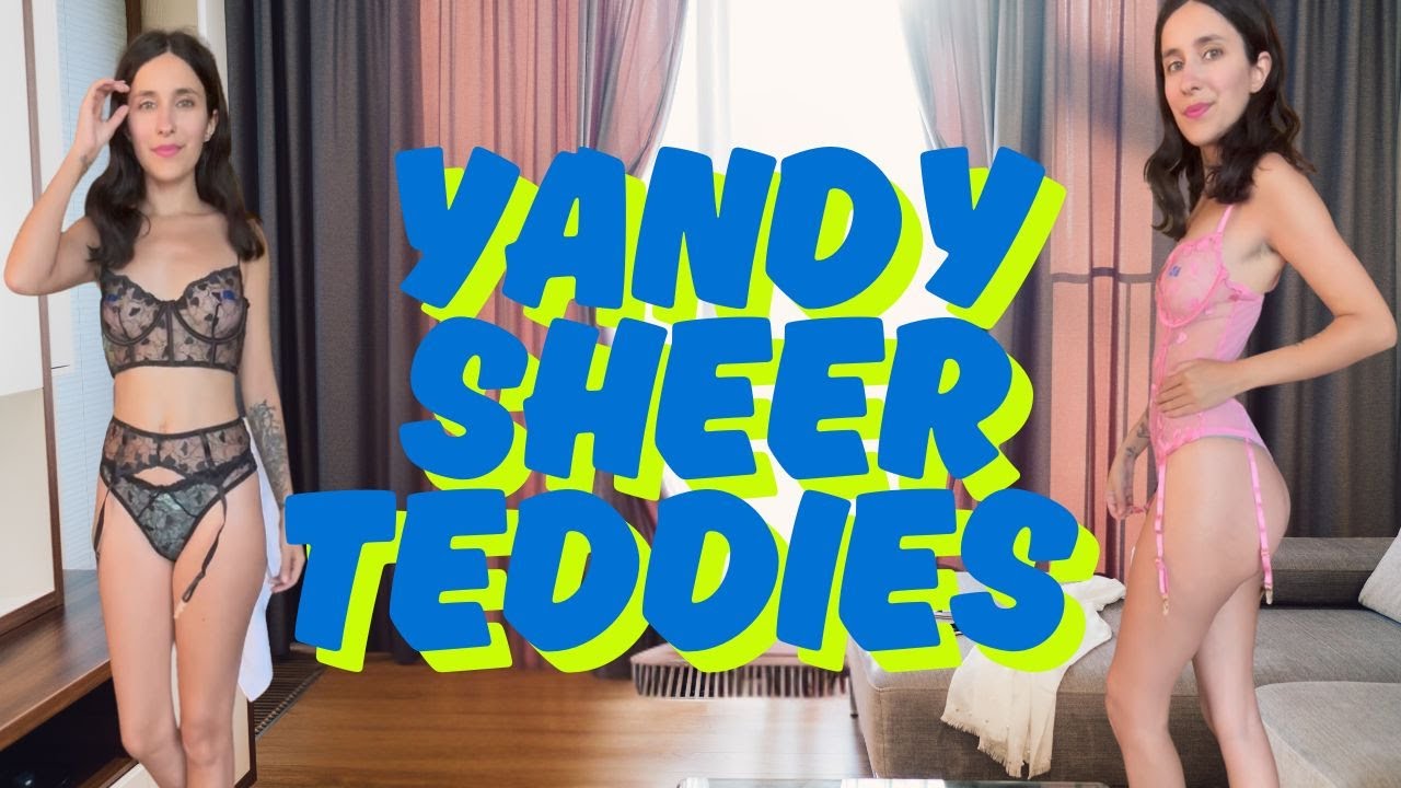 Yandy Sheer Teddie Lingerie!!!