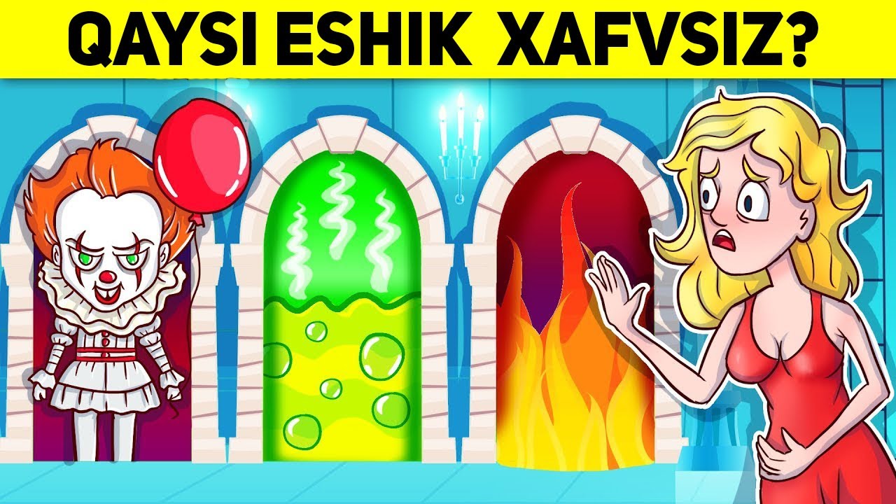 YANGI SUPER SAVOLLAR QANCHASIGA JAVOB BERA OLASIZ