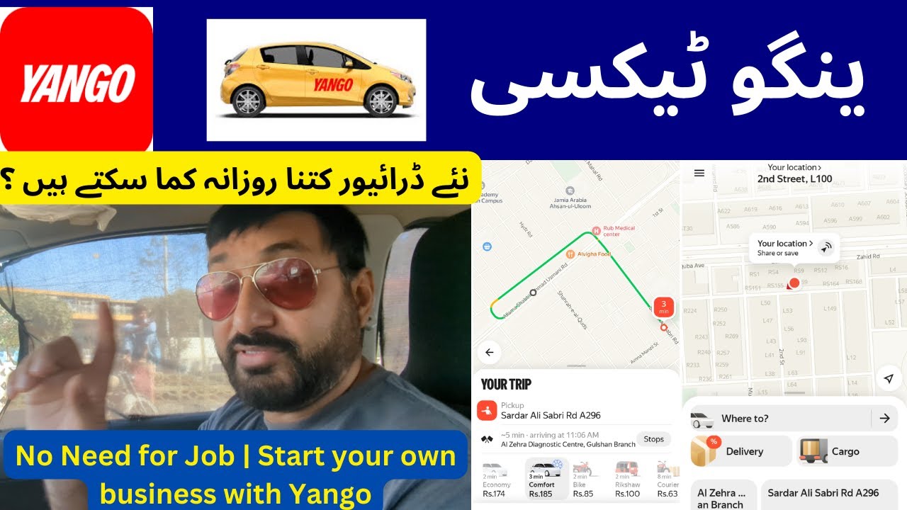 Yango Cab Taxi Full Review l How much Earning as a Yango Taxi Driver l Yango Online Taxi in Karachi