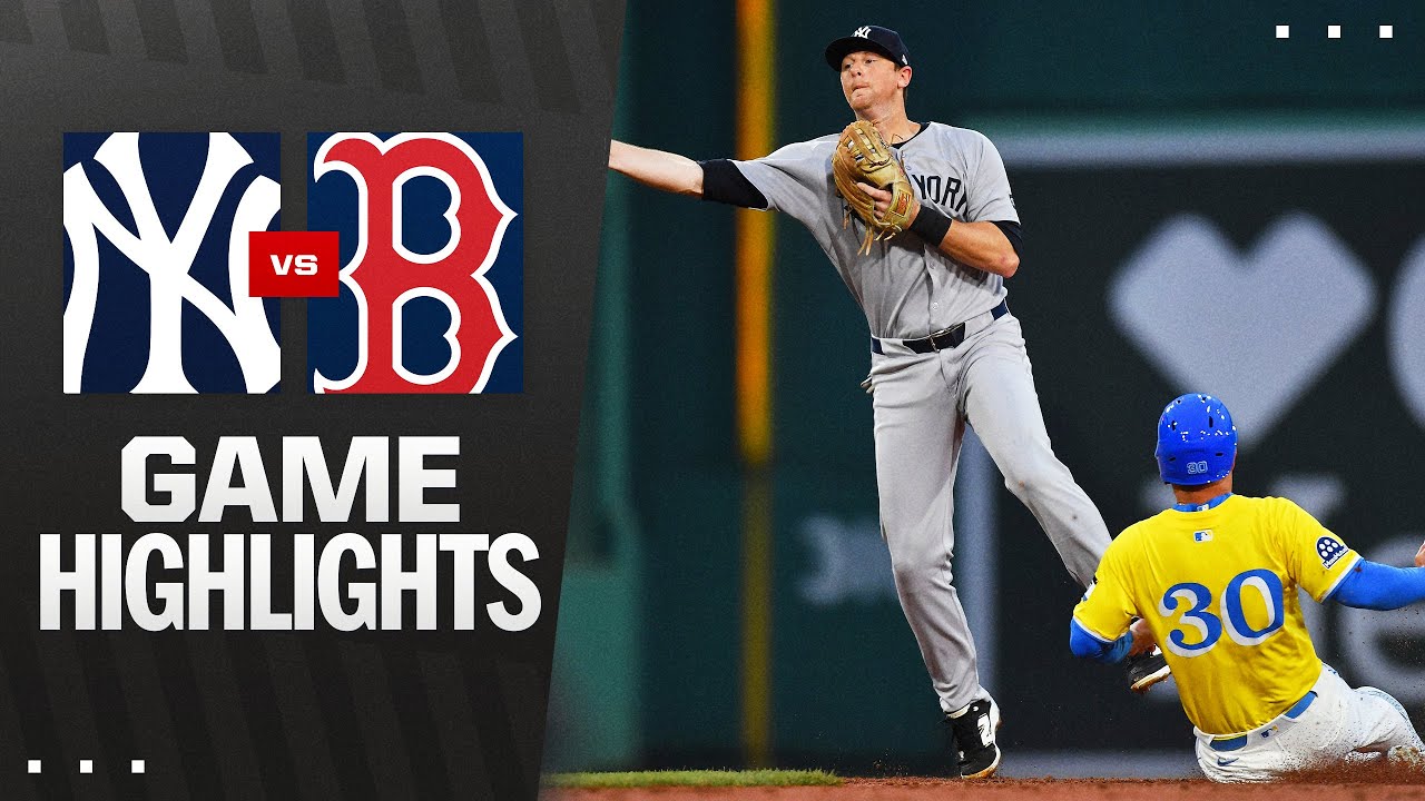 Yankees vs. Red Sox Game Highlights (6/14/25) | MLB Highlights