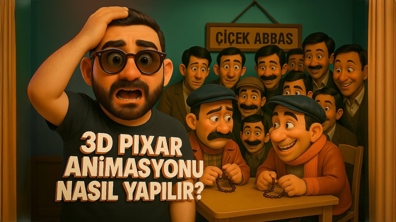 YAPAY ZEKAYLA 3D PİXAR STİLİ VİDEO ANİMASYONU NASIL YAPILIR
