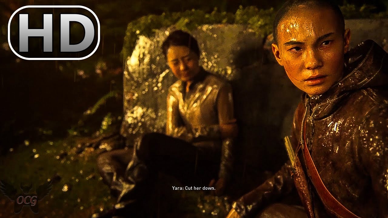 Yara and Lev Saves Abby Scene - THE LAST OF US 2 (THE LAST OF US PART 2 Cinematic)