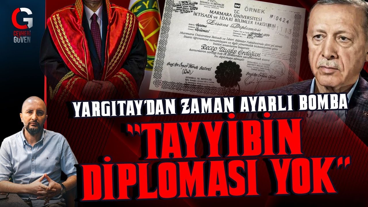 YARGITAY: TAYYİP'İN DİPLOMASI YOK
