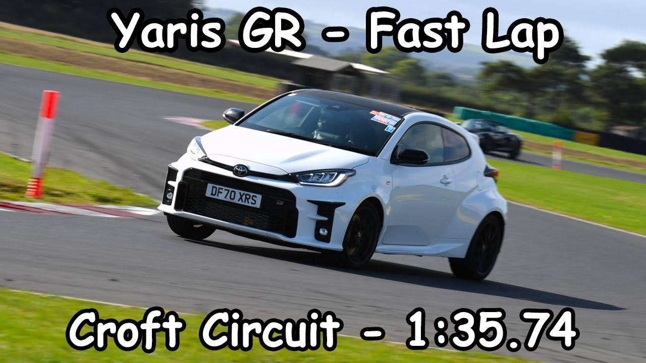 Yaris GR Fast Lap @ Croft Circuit 1:35.74