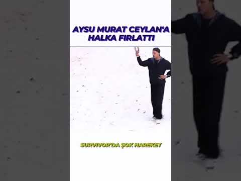 Yarışmacı Aysu, Murat Ceylan'a halka fırlattı ŞOK HAREKET | SURVİVOR 2023