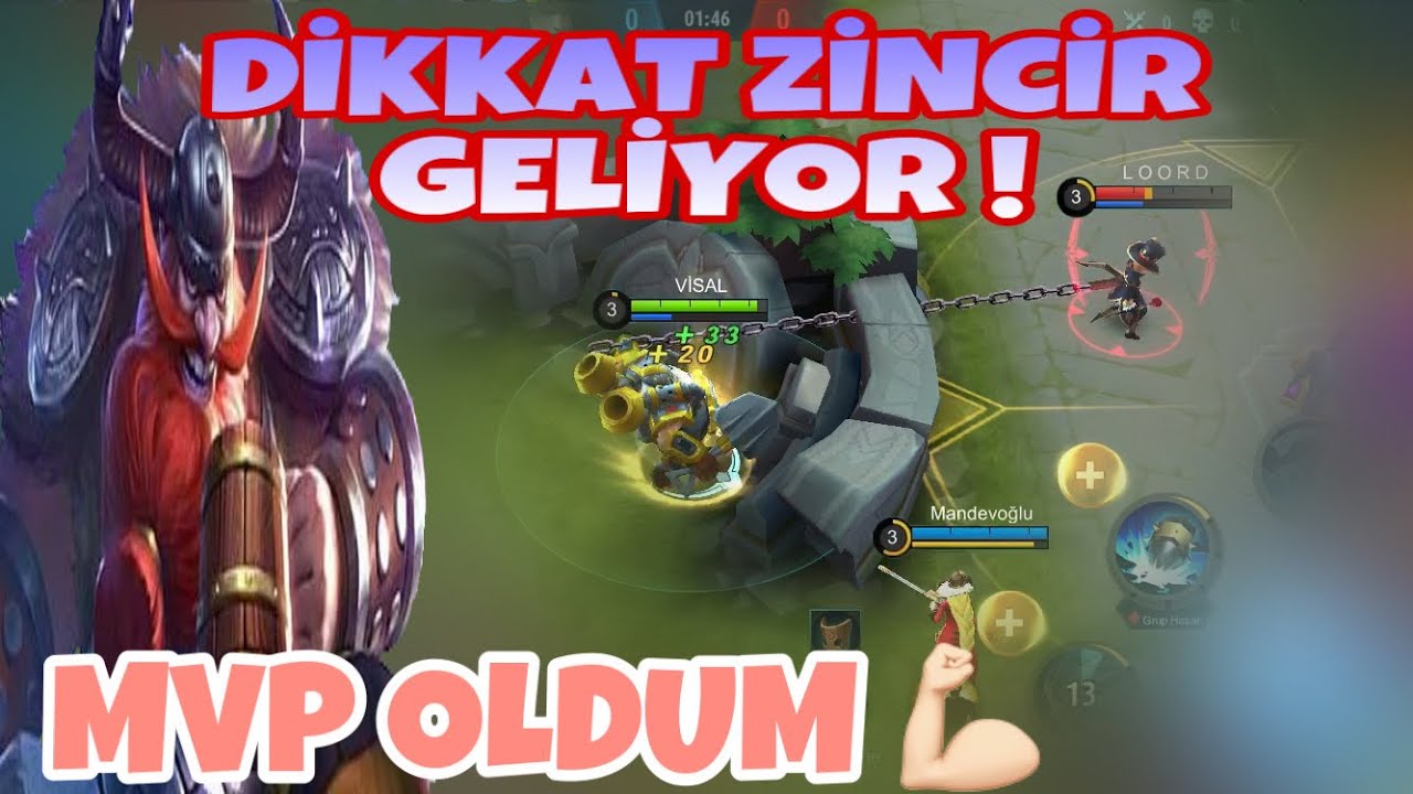 YASAKLANAN KAHRAMAN FRANCO İhtiyar TANKIMIZ | Saya Bermain MVP Mobile Legends Türkçe seslendirme