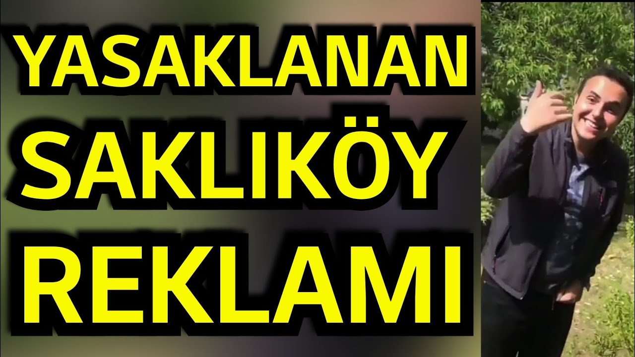 YASAKLANAN SAKLIKÖY REKLAMI | MEHMET CAN YEŞİLTEPE