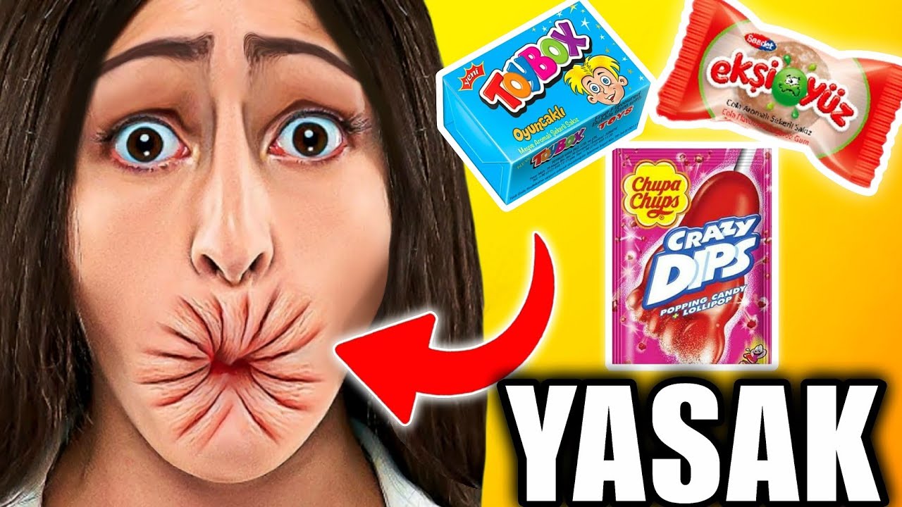 YASAKLANMIŞ 100 ŞEKER! 😱 @BilgiCamiasi