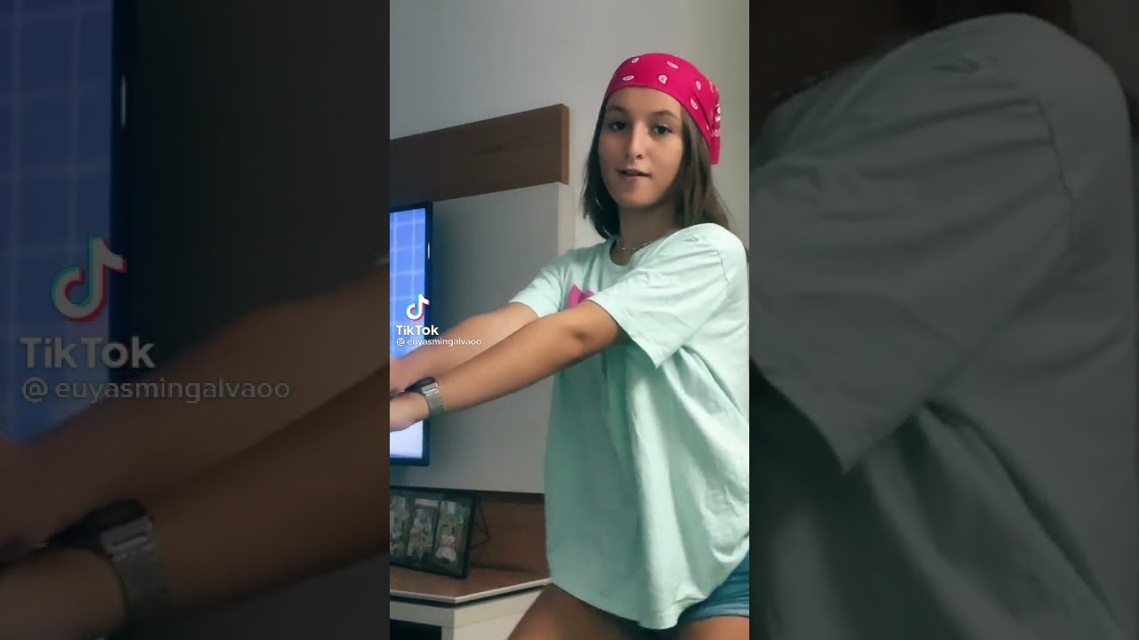 Yasmim Galvão dançando funk