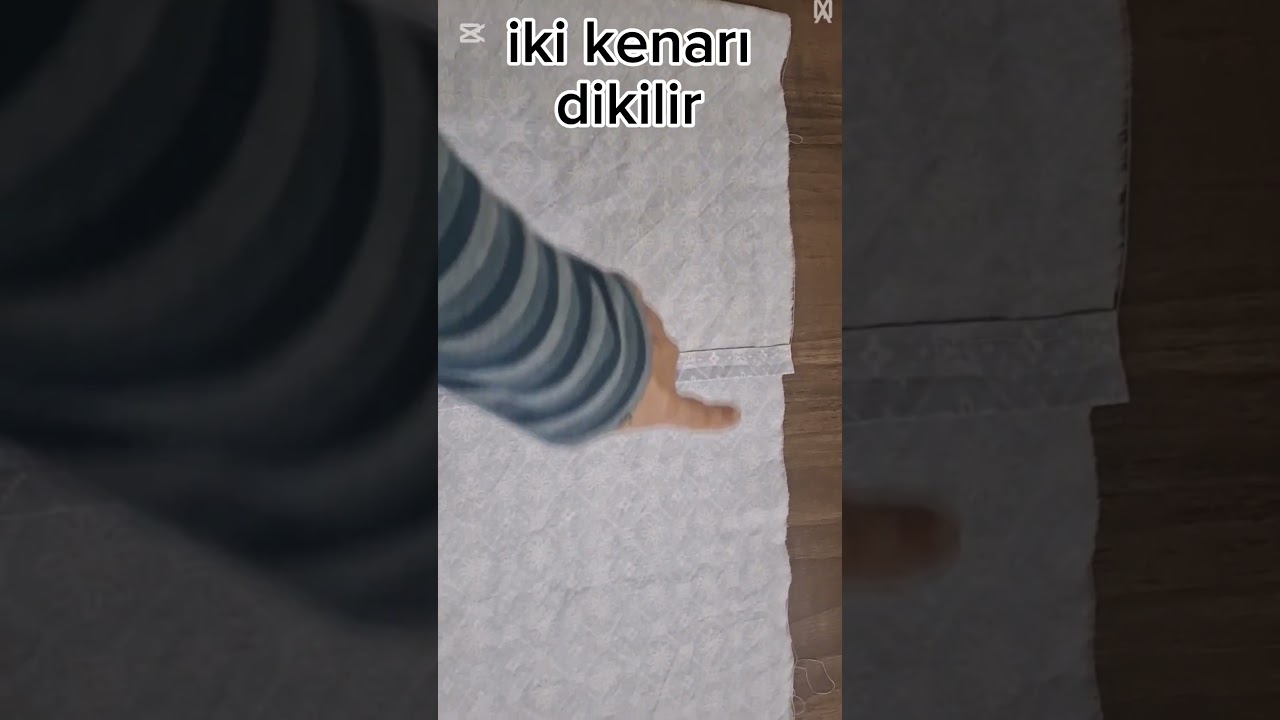 Yastık kılıfı dikimi