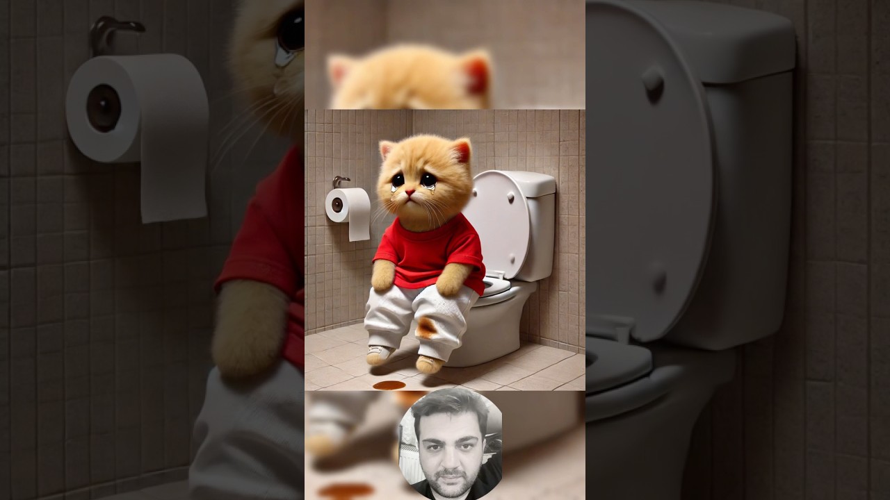 YAVRU KEDİ ÜZGÜN 😩 🙀🐈