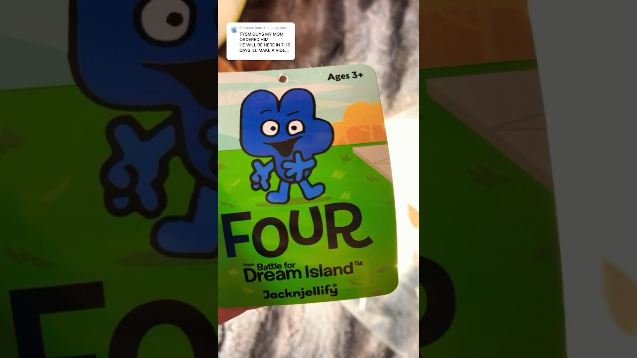 yay #bfb #four #jacknjellify @BFDI #yay