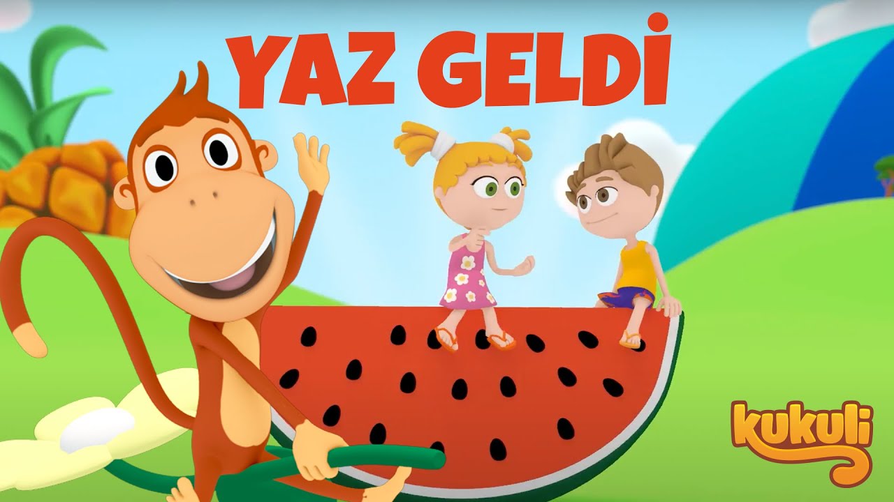 Yaz Geldi 🎶 🍉 Kukuli - Çizgi Film ve Çocuk Şarkıları - YENİ KLİP