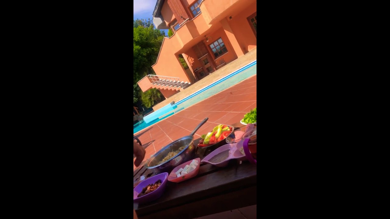 YAZLIK YAZ SNAPLERİ LÜKS VİLLA KAHVALTI SNAP