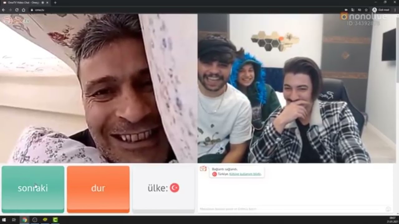 YBJ BERAT ALİ VE UMUT AKSAKALLI OMEGLE GİRİYOR! +18 Silinmeden İzle!