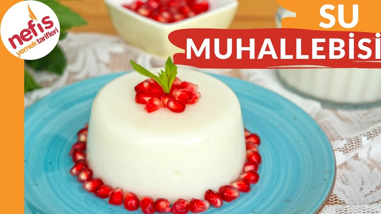 Yediğiniz en hafif tatlı olacak - Su Muhallebisi Tarifi