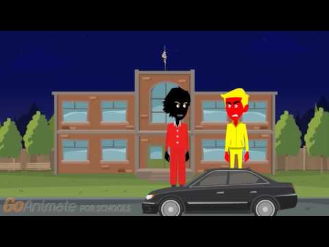 Yellow Horse Takes Black Bear To School At Night