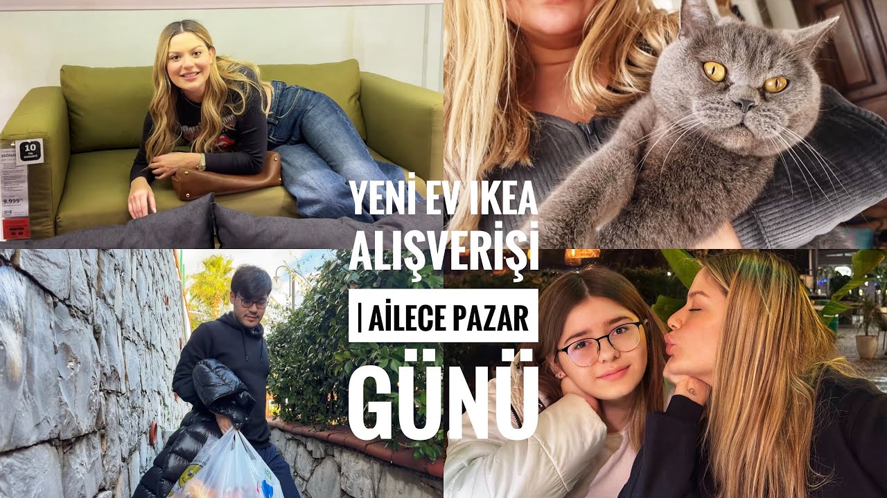 YENİ EV IKEA ALIŞVERİŞİ, AİLEMLE GÖCEK’te BİR PAZAR GÜNÜ #melylog