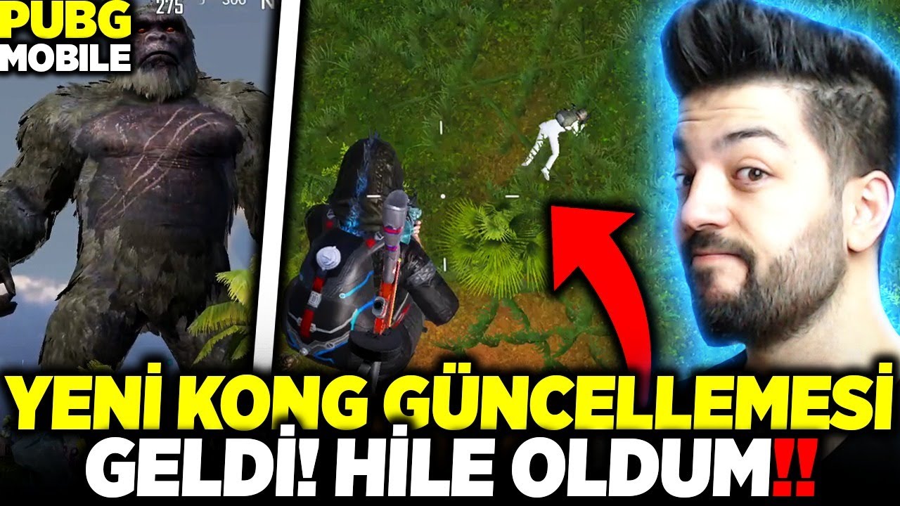 YENİ KONG GÜNCELLEMESİ GELDİ !! HİLE OLUP HARİTAYI TEMİZLEDİM