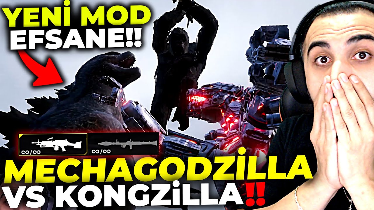 YENİ MOD GELDİ!! MECHAGODZİLLA VS KONGZİLLA 😮 FİLM GİBİ YAPMIŞLAR!! | PUBG MOBILE