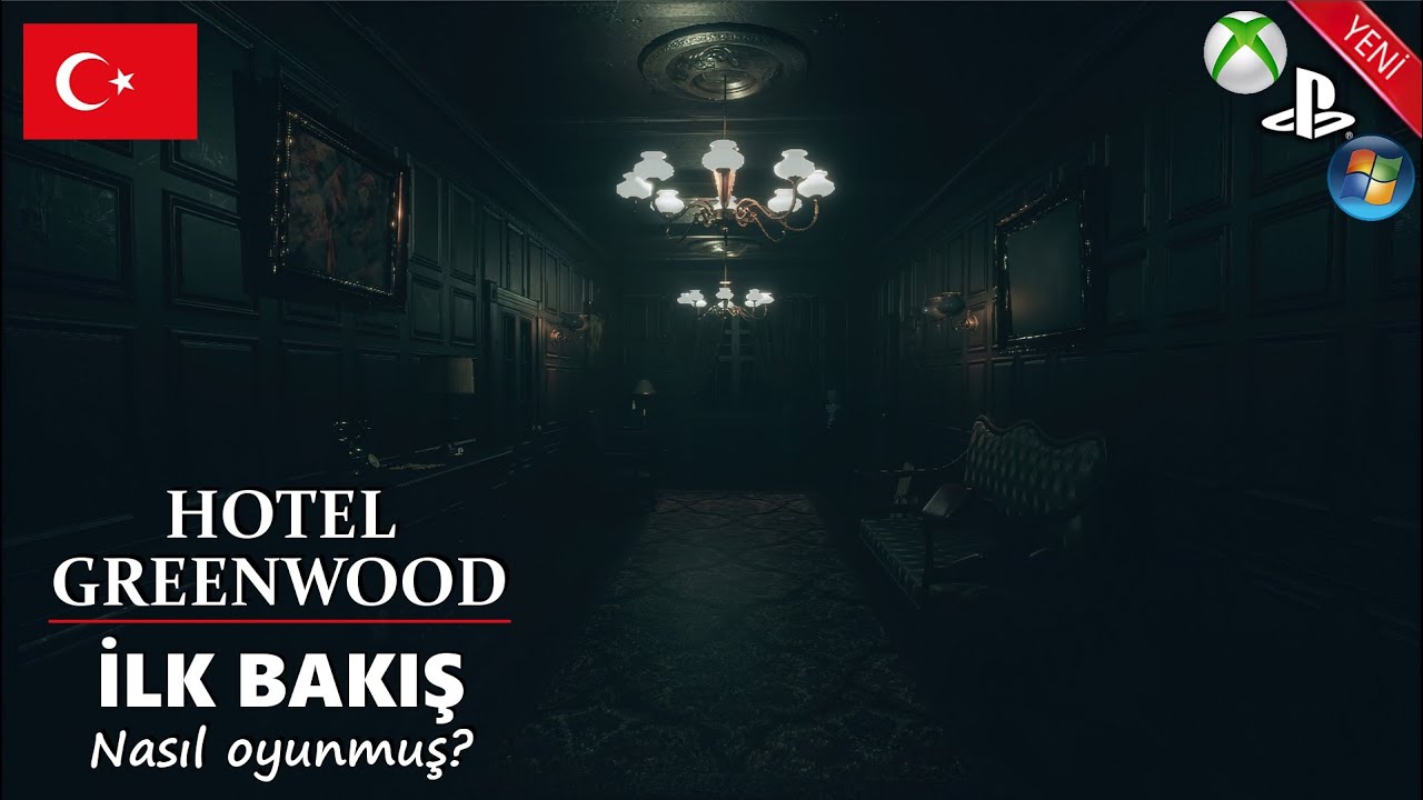 YENİ TÜRK YAPIMI KORKU OYUNU | HOTEL GREENWOOD TÜRKÇE İLK BAKIŞ | HOTEL GREENWOOD TÜRKÇE BÖLÜM 1