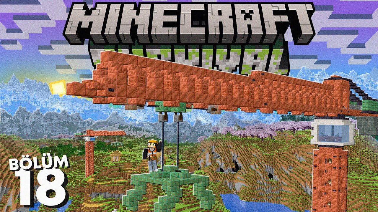 Yeni Bölge İnşası! (Yepyeni Bir Başlangıç) - Minecraft Survival #18